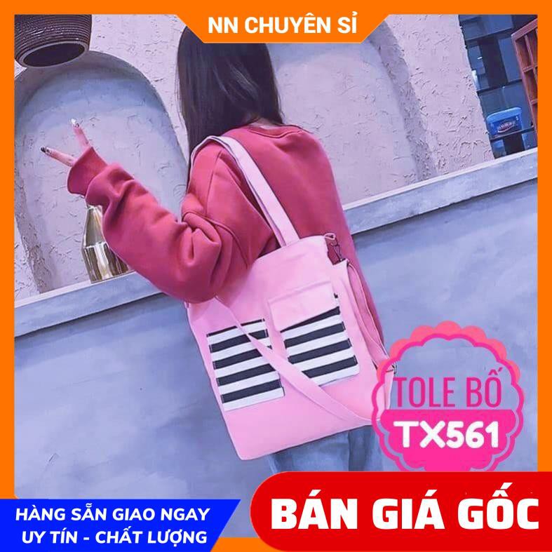 TÚI TOTE VỪA  A4 CỰC XINH TX561 - 98 ⚡100% ẢNH THẬT⚡ TÚI GIÁ RẺ