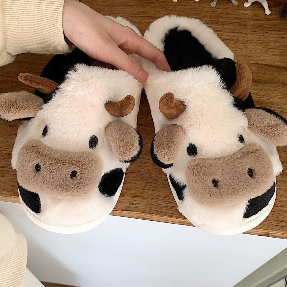 .Dép Bông Đi Trong Nhà Hình Hoạt Hình Xinh Xắn Cho Nữ