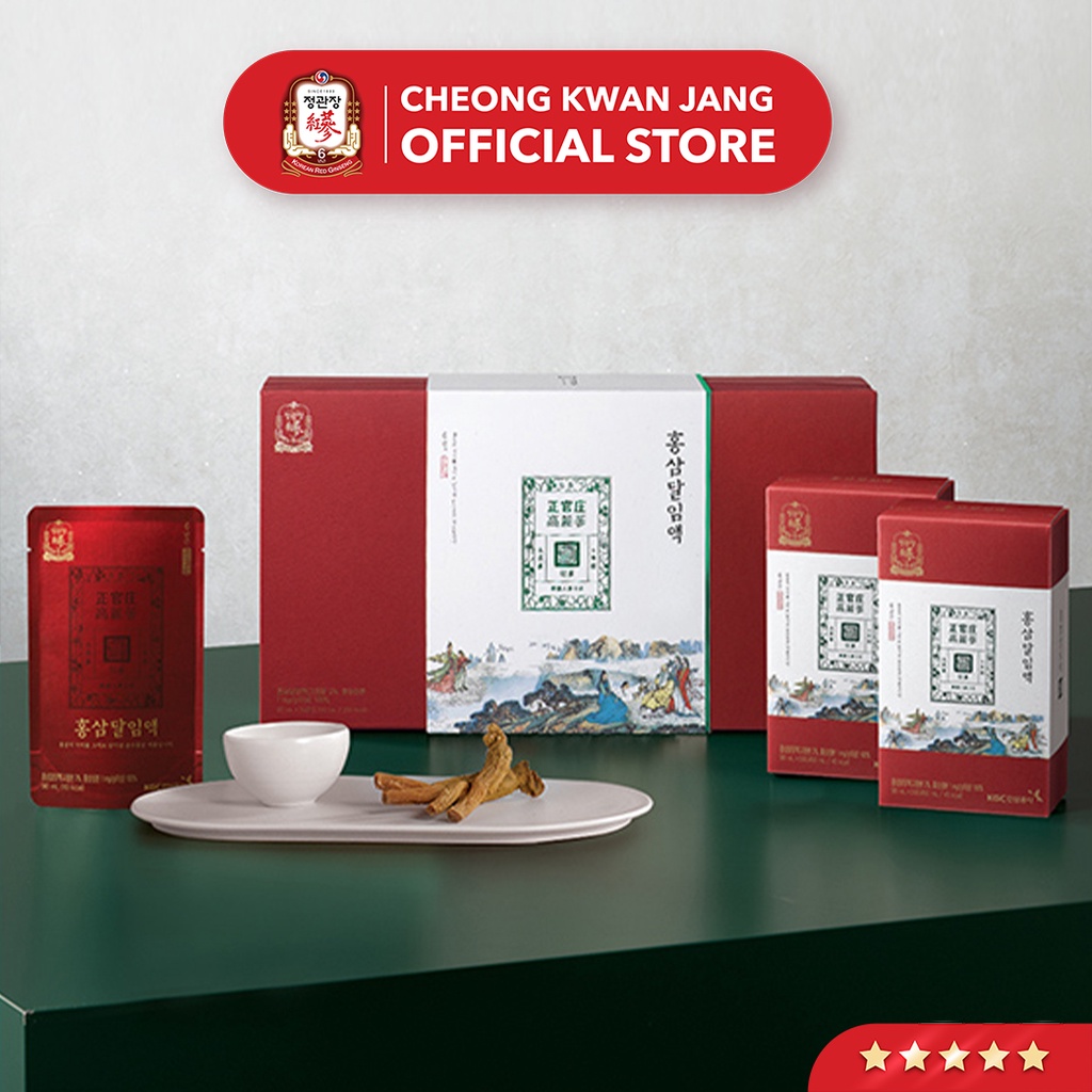 Nước Uống Hồng Sâm Hàn Quốc Tinh Khiết Hảo Hạng KGC Cheong Kwan Jang PURE EXTRACT (30 gói x 90ml)