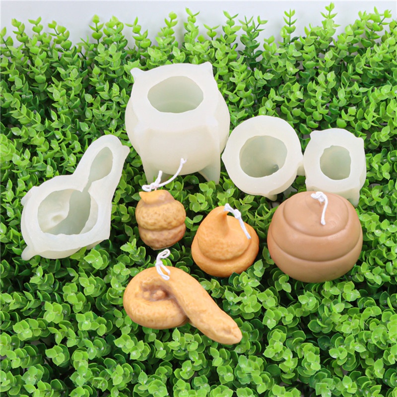 Khuôn Silicone Tạo Hình Làm Nến / Đá Pha Lê UV 3D DIY Trang Trí Nhà Cửa