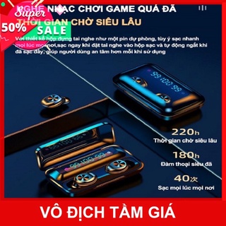 Tai Nghe Bluetooth Amoi F9 Pro 5.0 Kết Nối Không Dây | Nhét Tai Amoi F9 Pro - Phiên Bản Quốc Tế