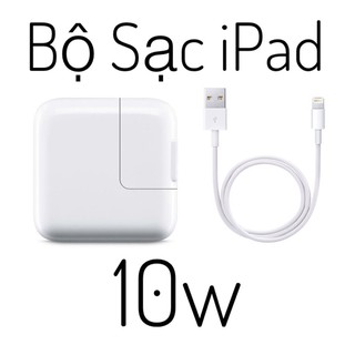 [HÀNG CHÍNH HÃNG + BH 1 NĂM] Combo Bộ Sạc Apple 10w Chính Hãng Cho Ipad, Sạc Nhanh Cho Iphone - Hàng Zin Bóc Máy