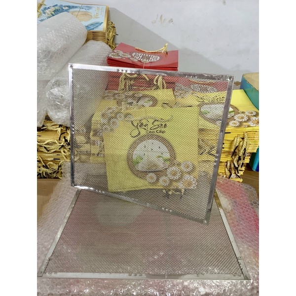 KHAY LƯỚI INOX 304 Đựng Khuôn Sấy YẾN Loại Dày