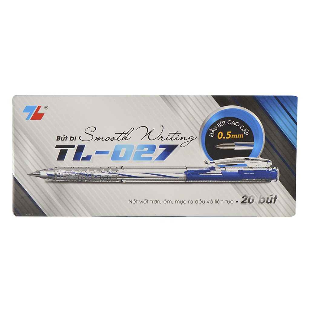 Hộp 20 Bút Bi Thiên Long TL-027