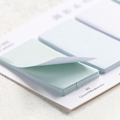 Màu Ghi chú dính Ghi nhớ Pad Nhãn Nhãn dán Dấu trang Notepad Văn phòng trường học Văn phòng phẩm