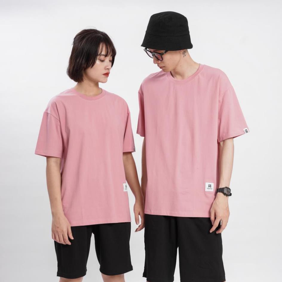 Áo thun Unisex N7 Basic Tee phông trơn nam nữ tay lỡ oversize form rộng 12 màu UI18