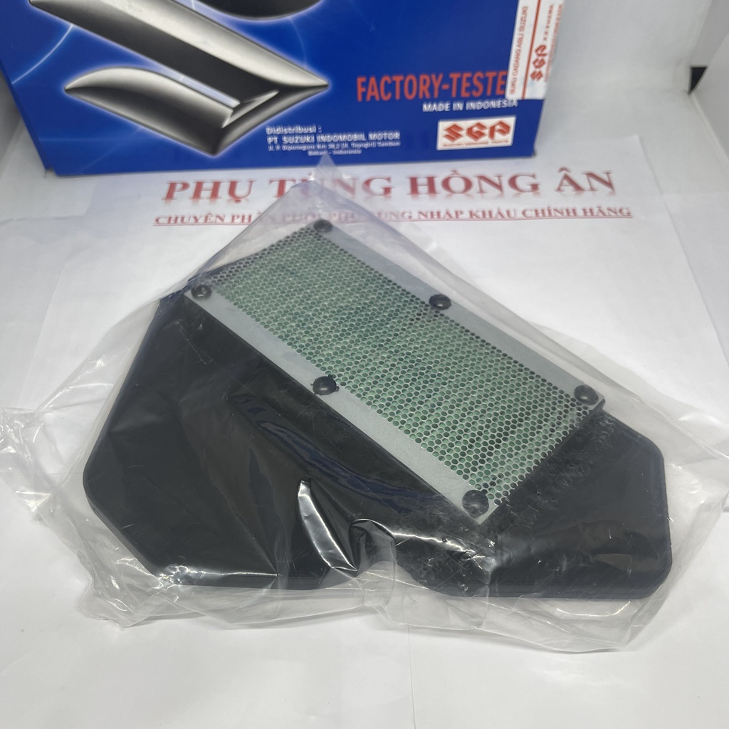 Lọc gió Raider Fi, Satria Fi nhập khẩu chính hãng Suzuki Indonesia - PT HỒNG ÂN