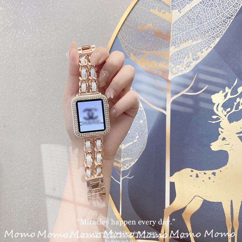 Dây Đeo Bằng Thép Không Gỉ Cao Cấp Cho Smart Watch Series 7 6 5 4 3 Band 41mm 45mm 42mm 40mm 44mm