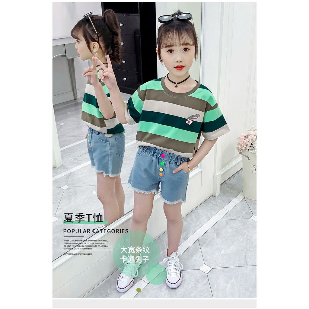 Áo phông bé gái size đai từ 20 -50kg