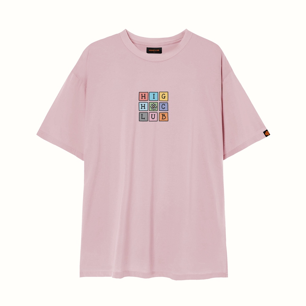 Áo thun HighClub Flash Card Tee Pink/Beige | BigBuy360 - bigbuy360.vn