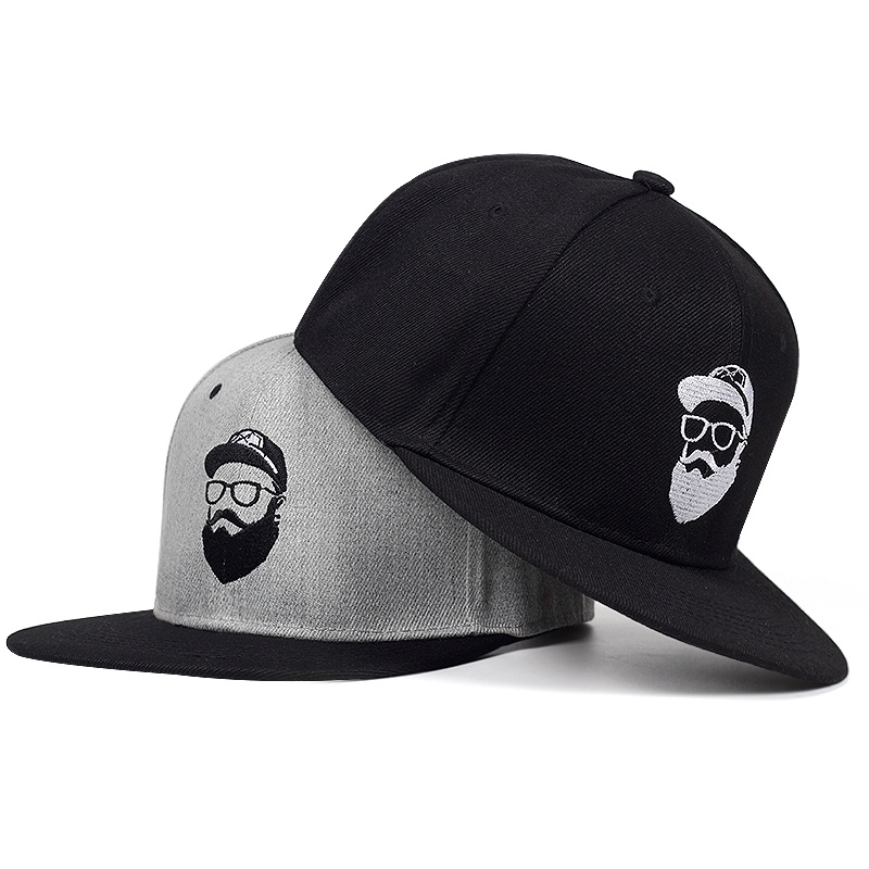 Nón Lưỡi Trai Hip Hop Có Thêu Chữ Las Planas Thời Trang Cho Nam/ Nữ