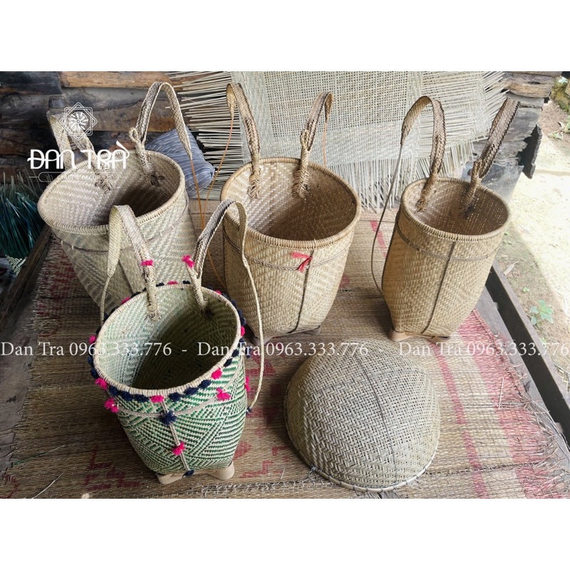Gùi Tre, Gùi Dân Tộc Truyền Thống, Gùi Mây Tre Cao Cấp, Đồ Dùng Dân Tộc, Phụ Kiện Mây Tre, Nội Thất Mây Tre Đan