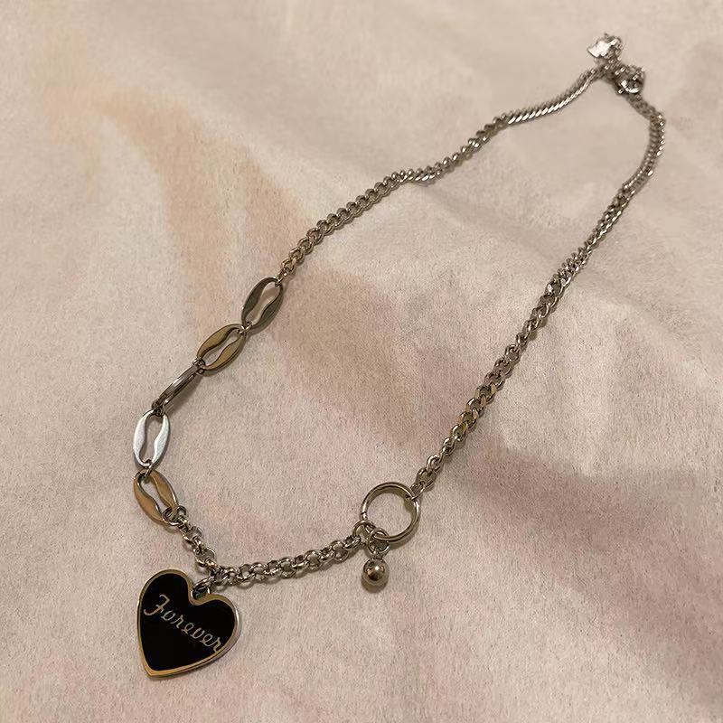 Vòng Cổ Xương Quai Xanh Đen Phong Cách Hàn Quốc Thời Trang