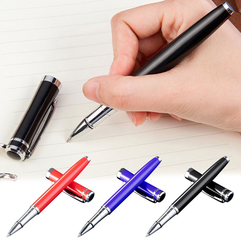 Bút Bi Mực Đen Ngòi 0 5mm Sang Trọng Cho Nam Nữ