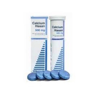 Calcium hasan 500mg canxi sủi tuyp 20 viên
