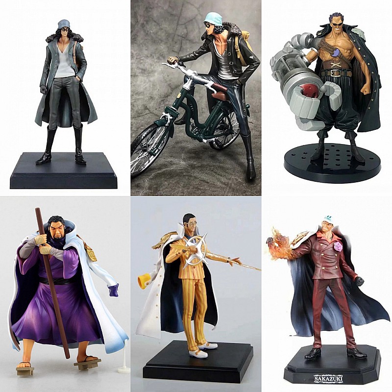 Mô hình Figure One piece (24 Sản phẩm) Đô đốc Akainu Aokiji Kizaru Sengoku Z Fujitora Robin Hina Grap - Kunder Shop