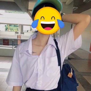 Áo Sơ Mi Trắng Học Sinh Unisex (Video+ ảnh thật)