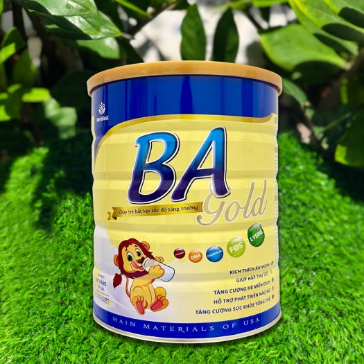 Sữa bột BA gold 900g date mới 2024