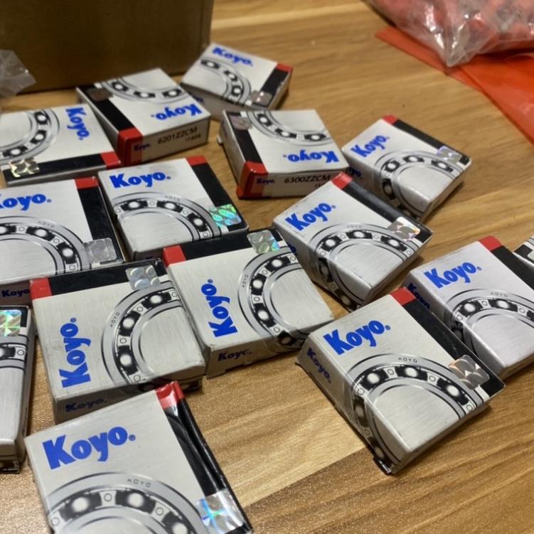 Vòng bi, bạc đạn xe máy Koyo 2RSCM chính hãng japan đủ size  chịu tải, chống mài mòn lớn