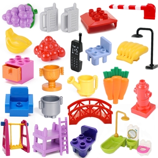 Bộ Đồ Chơi Lắp Ráp Mô Hình Nhà Vệ Sinh Cho Bé