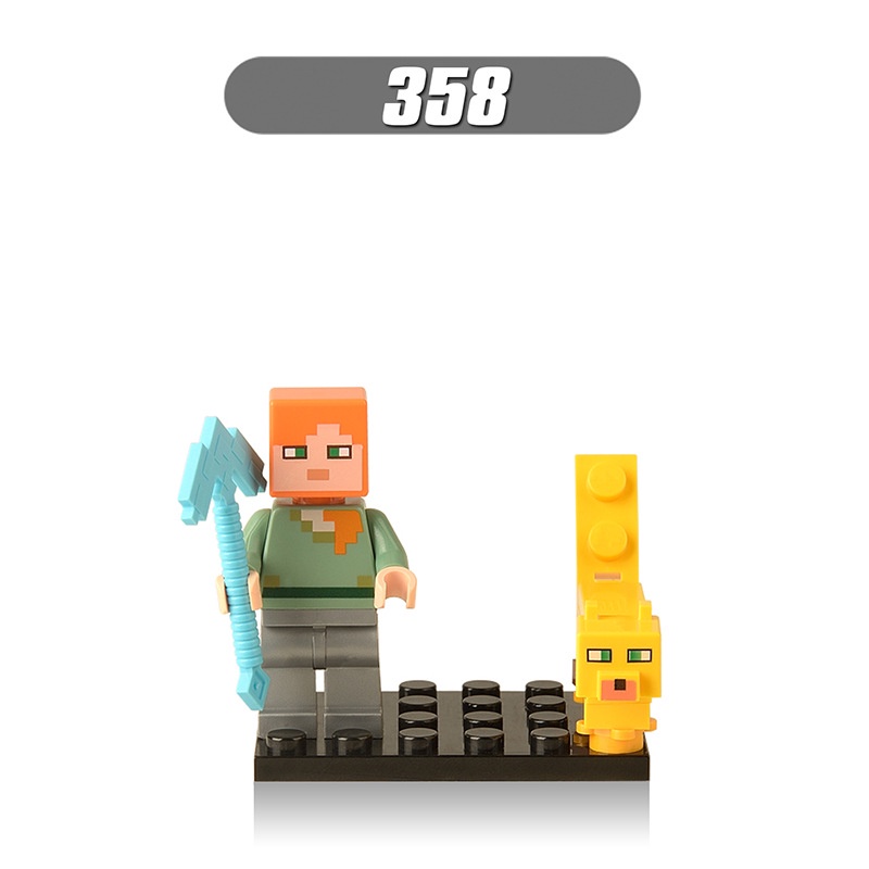 Đồ chơi mô hình lắp ráp nhân vật Minecraft độc đáo