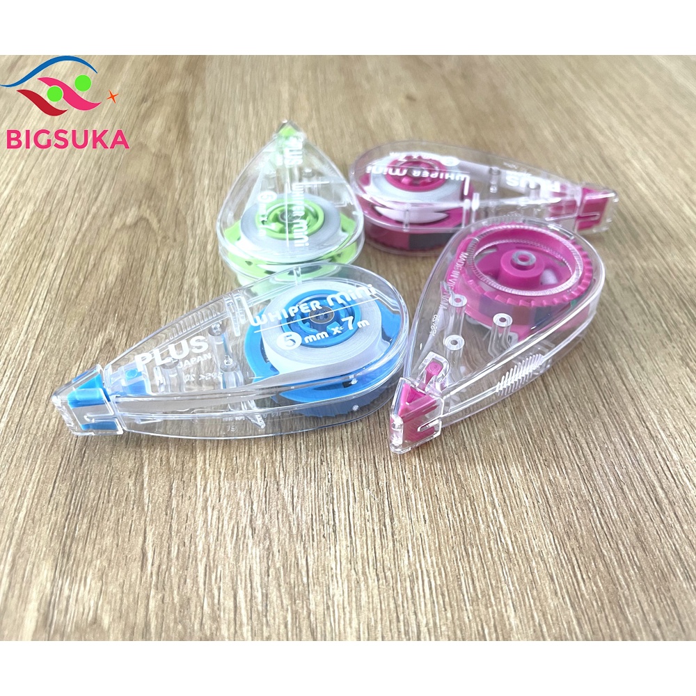 Bút xóa kéo Plus mini nhỏ gọn BIGSUKA