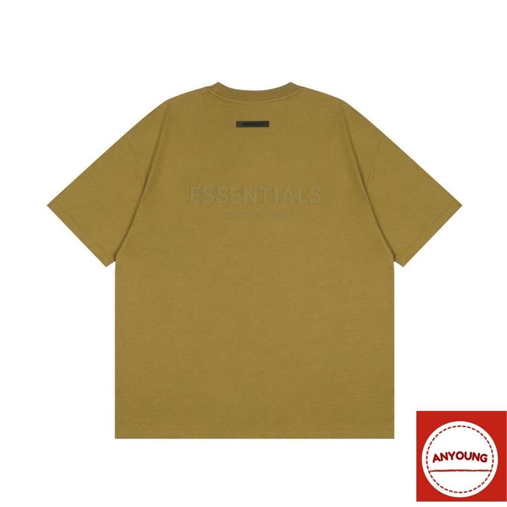 Áo Phông Nam Essentials Anyoung Áo Thun Nam Cao Cấp Unisex Áo Phông Tay Lỡ From Rộng Thời Trang Cao Cấp Hàn Quốc At300