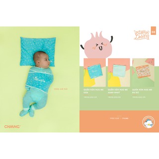 Ủ Kén, Quấn Kén Hug Me CHAANG, Cotton mềm mại thoáng mát, thấm hút mồ hôi cho bé