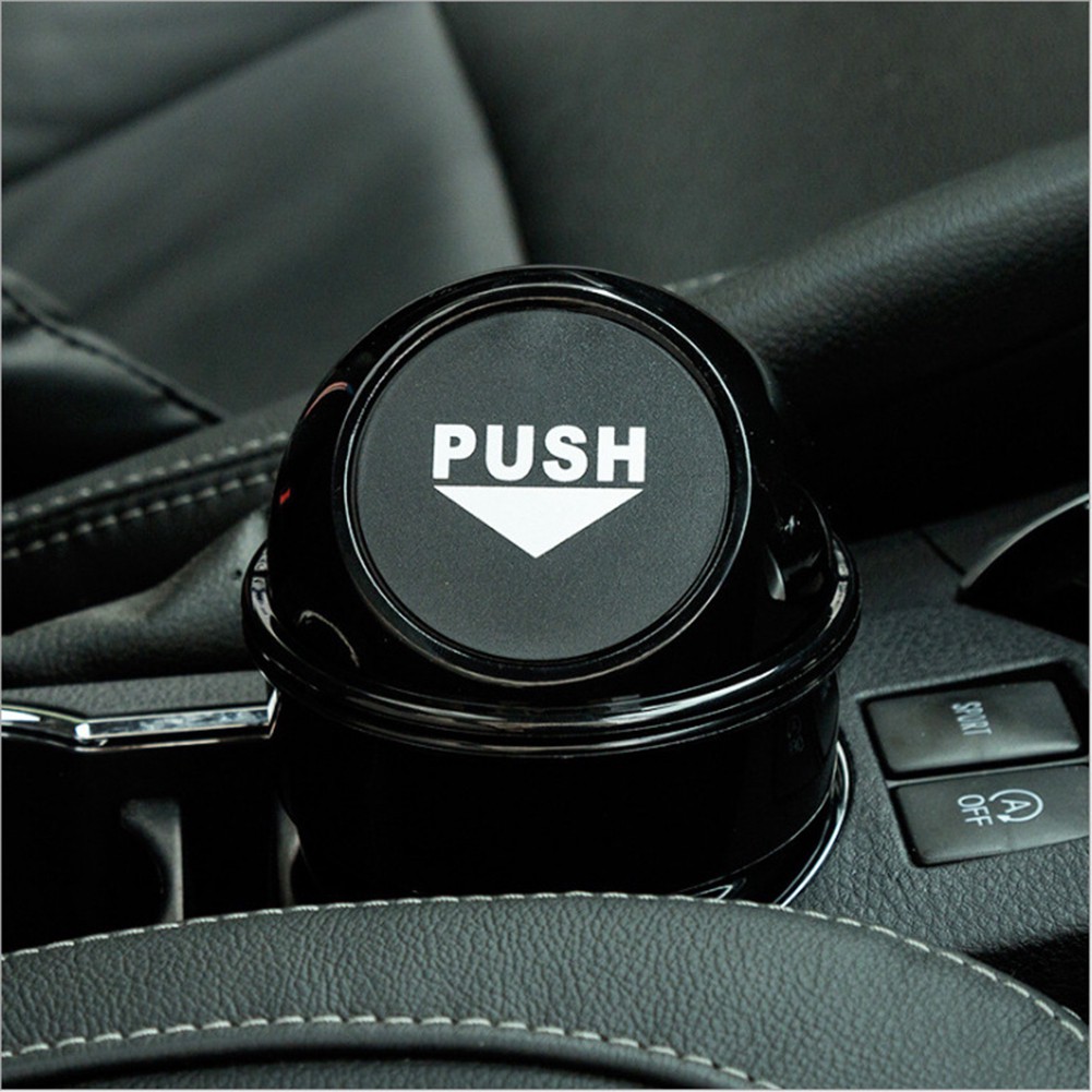 Thùng Rác Mini Tự Động Sáng Tạo Kèm Giá Đỡ Tiện Dụng Cho Xe Hơi