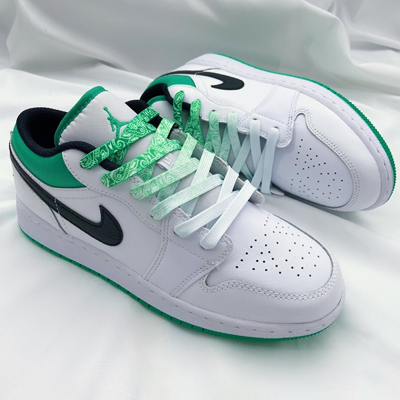 Dây Giày Thể Thao Vải Canvas Màu Sắc Gradient Độc Đáo