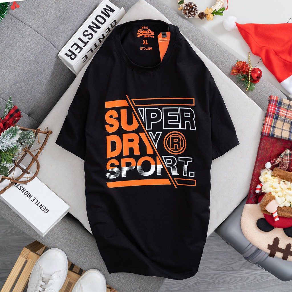 Áo thun nam Superdry ĐEN