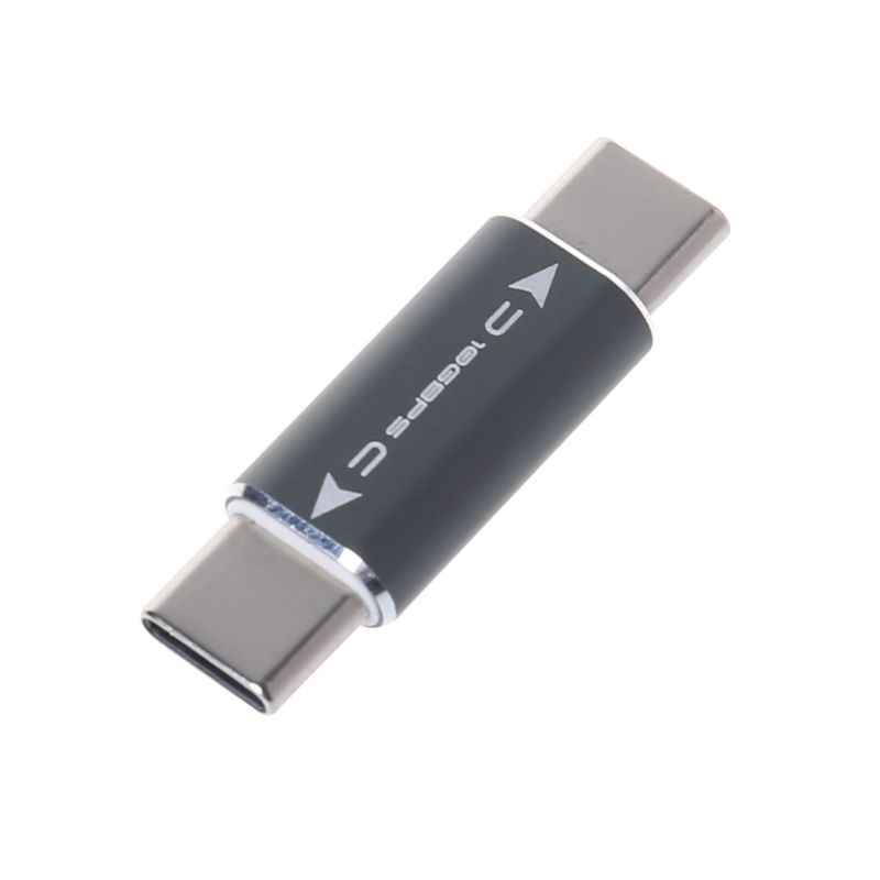 Đầu Nối Dài Usb Gen2 10gbps Bằng Kim Loại Màu Đen