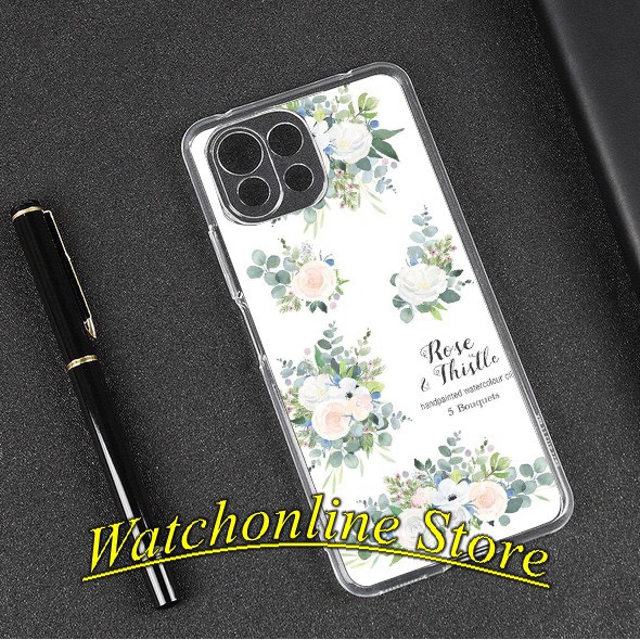 Ốp lưng silicon Xiaomi Mi 11 lite Redmi 10C Note 10 Note 10 pro / K40 k40 pro Poco F3 in hình 3D P1