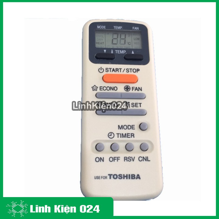 Điều Khiển Điều Hòa TOSHIBA - BH 1 tháng