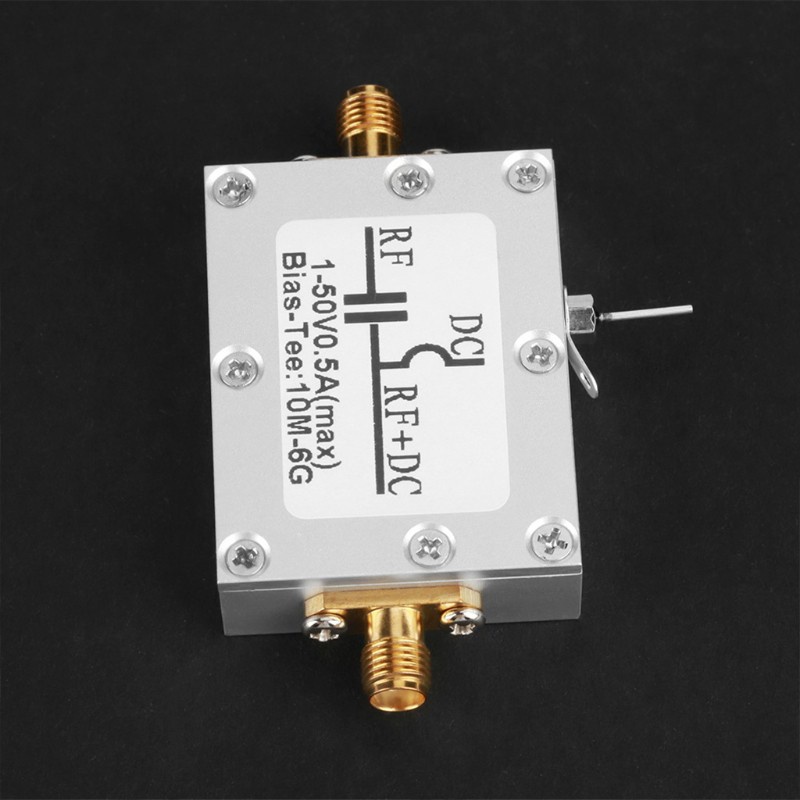 zzz 10MHz-6GHz Broadband Radio Frequency Microwave Coaxial Bias10MHz-6GHz Bias Tee