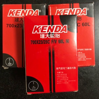 Ruột săm xe đạp 700x23/25c kenda van dài 60l