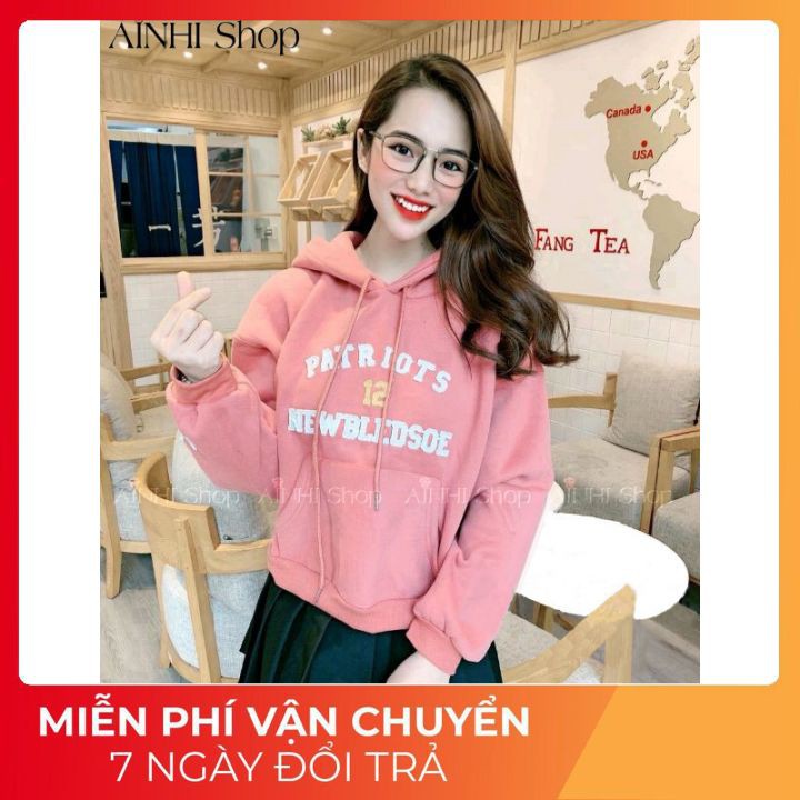 Áo Khoác Hoodie 🚚 FREESHIP 🚚 ÁO KHOÁC NỈ MẪU 12 mẫu mới nhất hiện nay siêu xinh