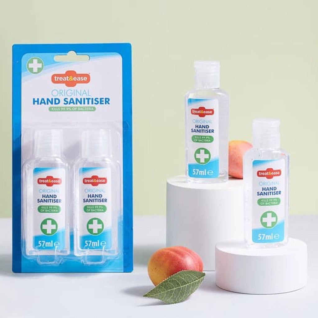Set 2 Gel rửa tay khô treat&ease original hand sanitiser