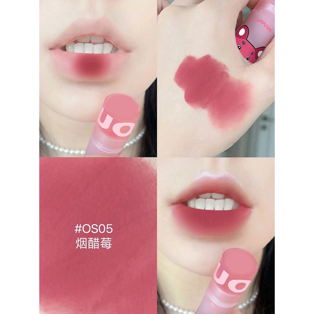 Son Kem Lì Nhung Mịn Trang Điểm Lâu Trôi CAPPUVINI