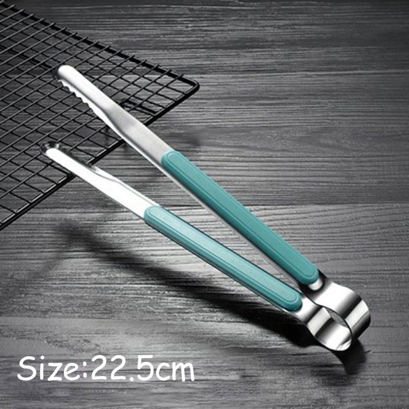 Kẹp Gắp Thức Ăn Bằng Thép Không Gỉ Tay Cầm Nhựa Chống Bỏng Tiện Dụng | BigBuy360 - bigbuy360.vn