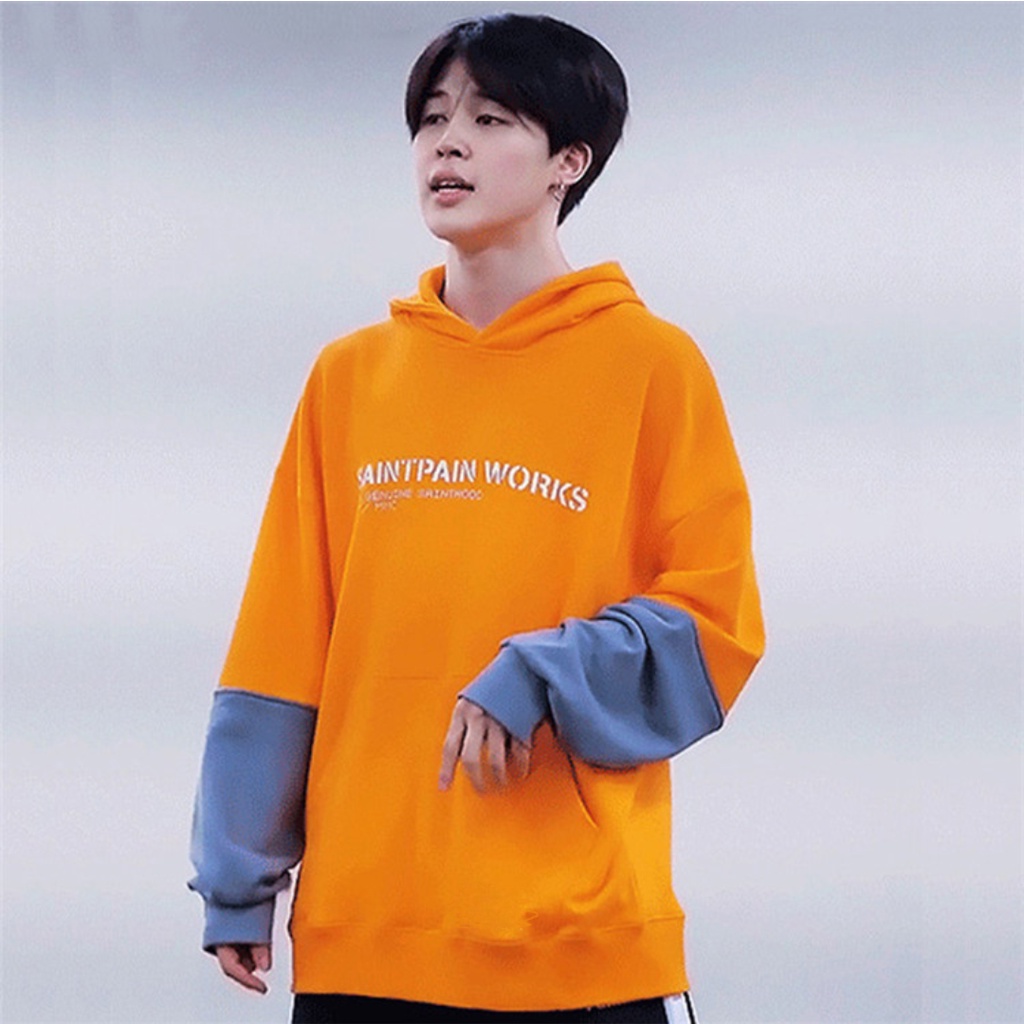 Áo hodie 2 màu giống Jimin BTS ( cheap moment) có ảnh thật