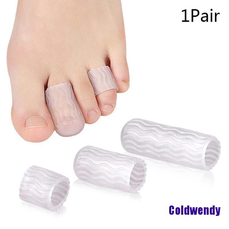 (Hàng Mới Về) 1 Cặp Dụng Cụ Silicone Bảo Vệ Ngón Chân Giảm Đau | BigBuy360 - bigbuy360.vn