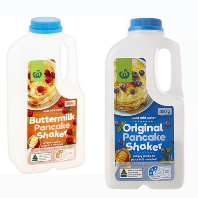 Bột Làm Bánh Pancake Woolworths Pancake Shaker 350g