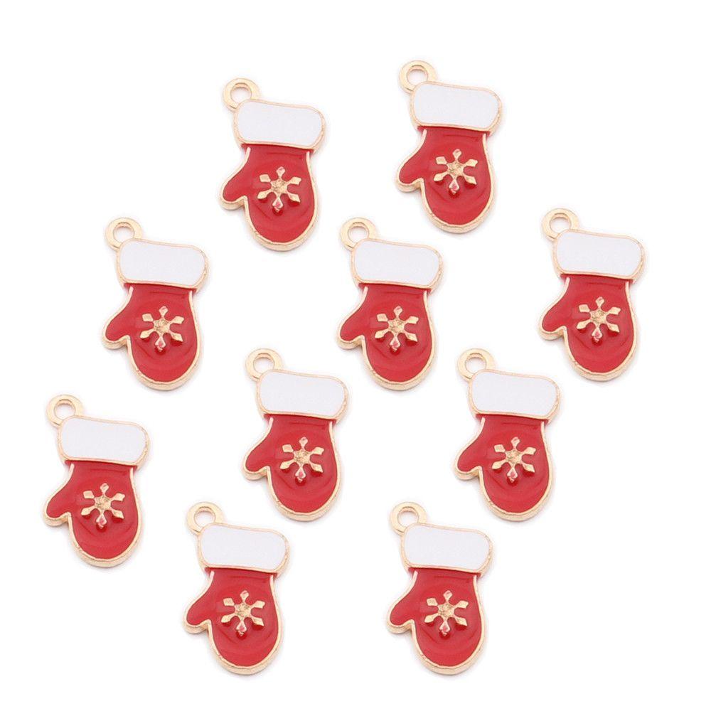 Set 10 Chuông Nhỏ Xinh Xắn Dùng Để Trang Trí Cây Thông Giáng Sinh