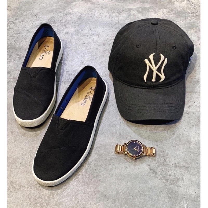 Giày TARA Đen NEW CanVas