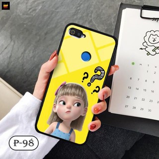 Ốp lưng kính 3D OPPO A12- hình cute đẹp