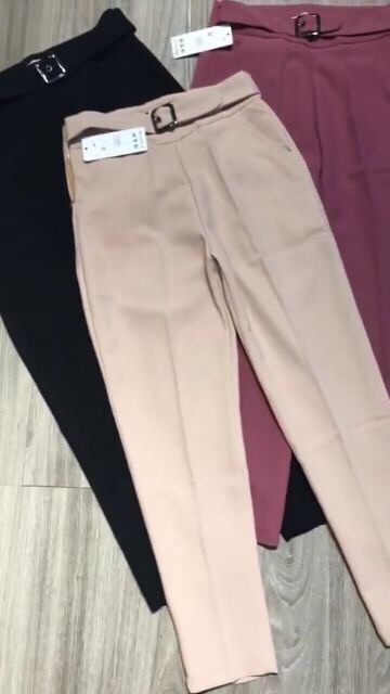 Quần baggy | Quần tây đai sắt vuông siêu đẹp | BigBuy360 - bigbuy360.vn