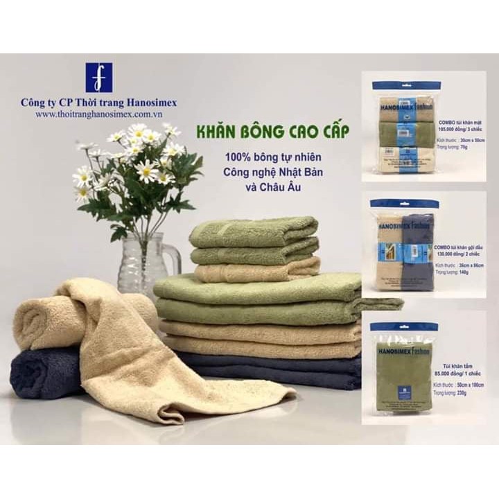 Khăn Tắm cao cấp Hanosimex