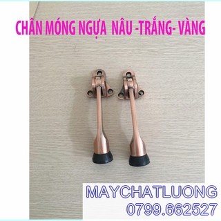 CHẶN CỬA MÓNG NGỰA  CAO CẤP  NÂU – TRẮNG - VÀNG