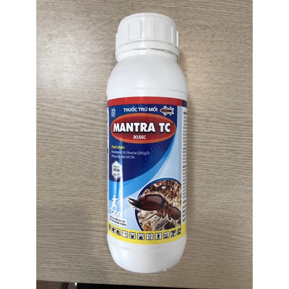 Mantra TC 30.5SC - chế phẩm trừ mối không mùi, hiệu quả, tiết kiệm chi phí, thân thiện với môi trường